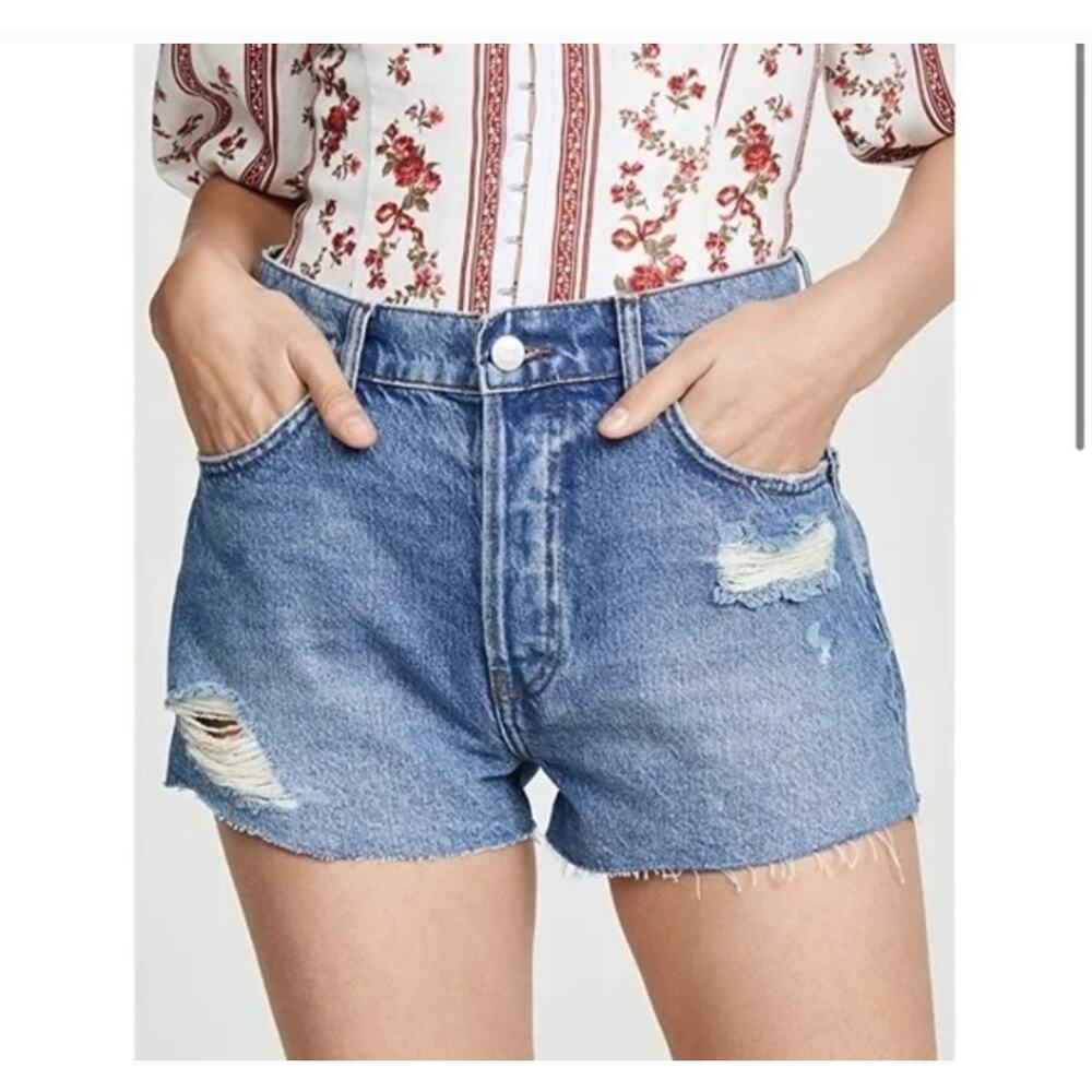 Reformation Jeans Dixie High Rise Denim Shorts NWT